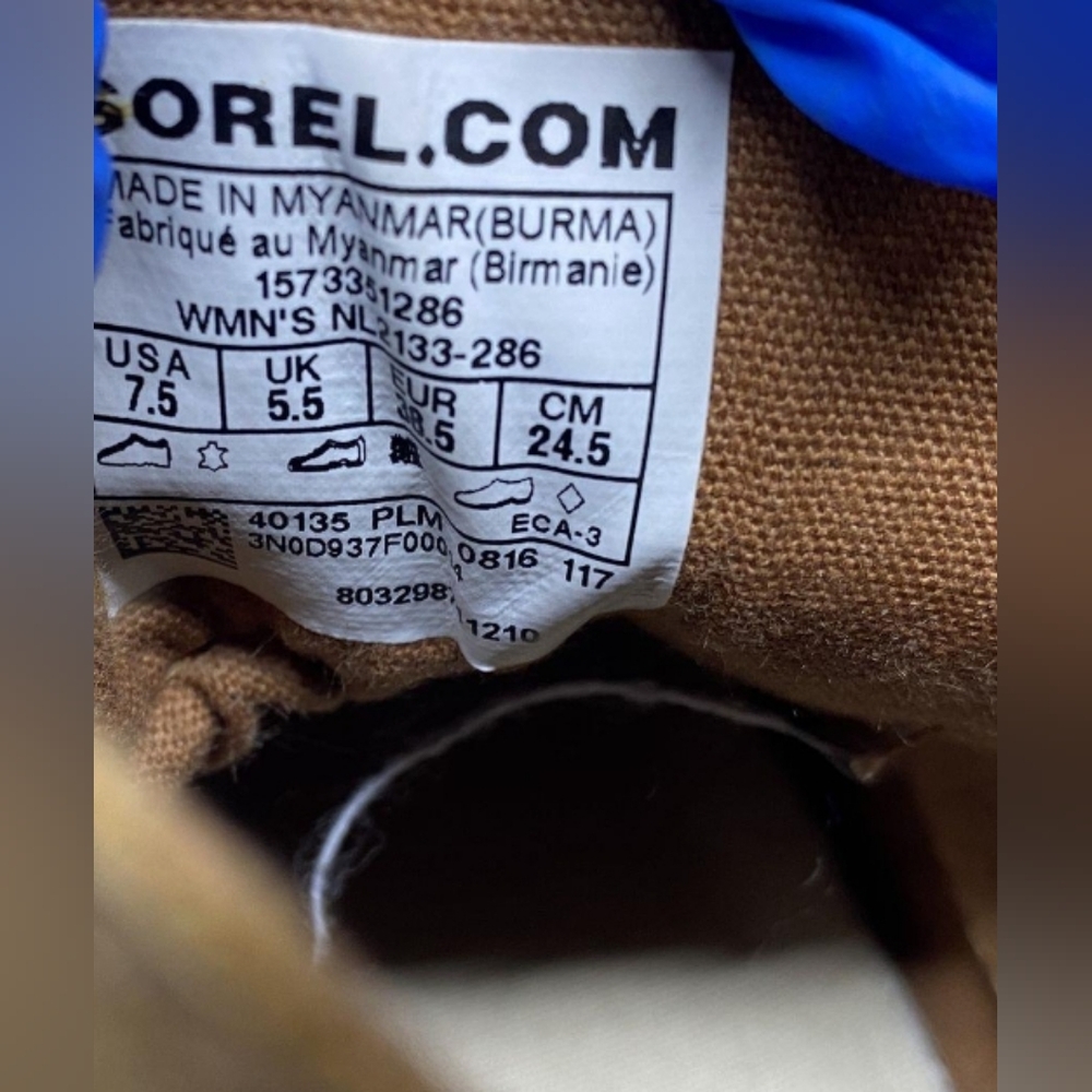 Sorel Women's Out N About™ Leather Duck Rain Boots Size 7.5 Like New MSRP $120 - Picture 8 of 9